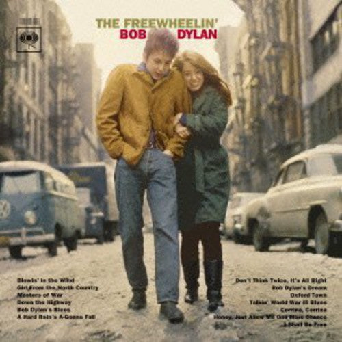 the album cover for Bob Dylan - Freewheelin Bob Dylan