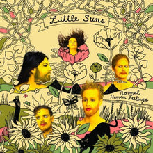 the album cover for Little Suns - Normal Human Feelings