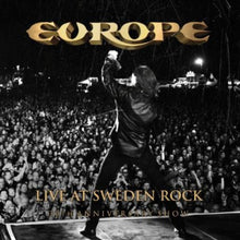 the album cover for Europe - Live at Sweden Rock: 30th Anniversary Show