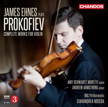 the album cover for James Ehnes - Complete Works for Violin