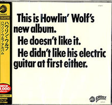 the album cover for Howlin' Wolf - Howlin Wolf (Jpn) [Remastered]