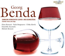 Benda / Bertuzzi / Ensemble Arcomelo - Chamber Music & Songs [CD]