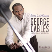 the album cover for George Cables - Icons and Influences