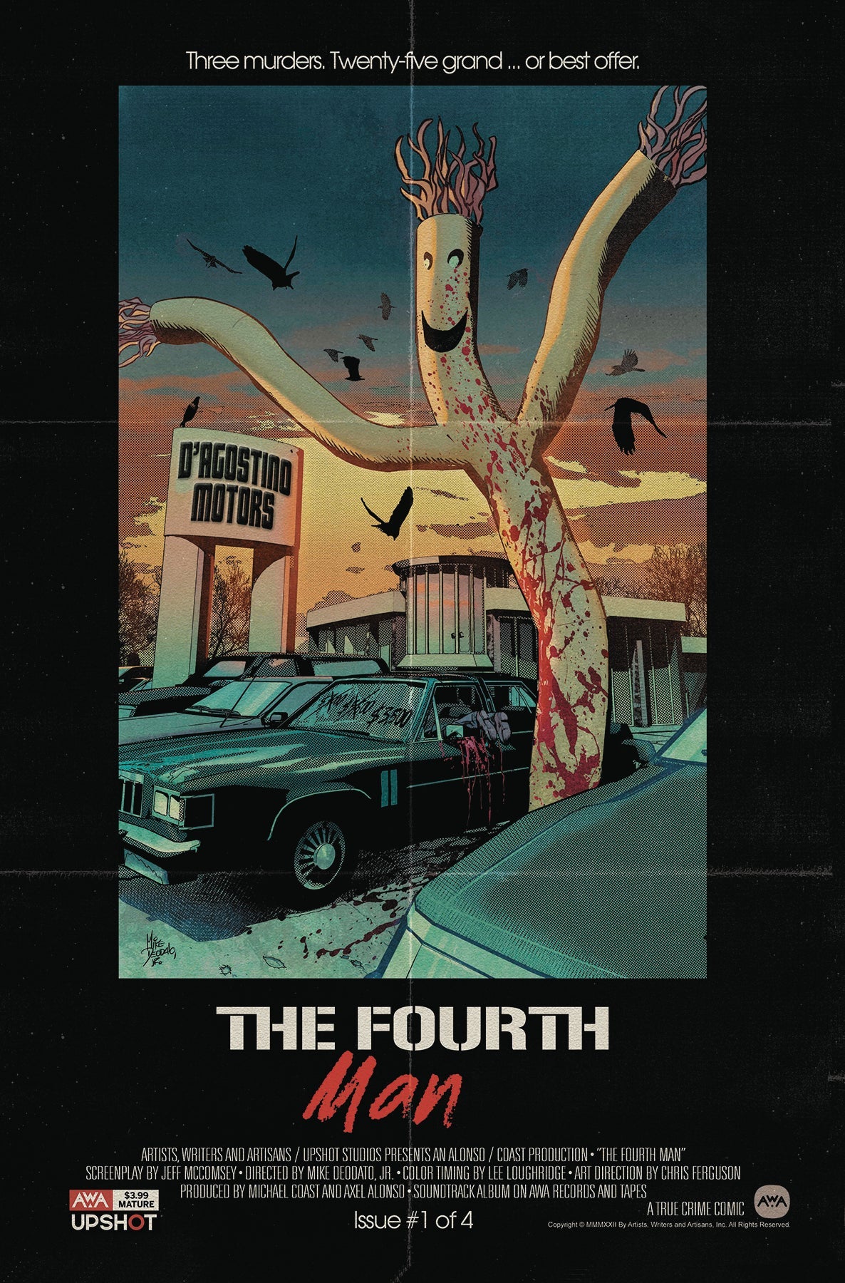 Fourth Man #1 (Of 4) A Mike Deodato Jr (Mr) (01/05/2022) Awa