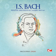 the album cover for J Bach S - Prelude & Fugue in C Major