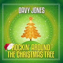 the album cover for Davy Jones - Rockin' Around the Christmas Tree