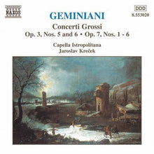 the album cover for Jaroslav Krecek - Concerto Grossi Op 3 #5 & #6