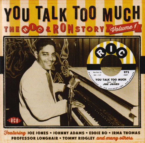 the album cover for You Talk Too MuchRic & Ron Story 1 / Various Uk - You Talk Too Much: Ric & Ron Story 1 / Various