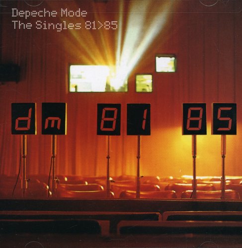 the album cover for Depeche Mode - Singles 81>85