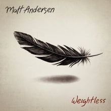 the album cover for Matt Andersen - Weightless