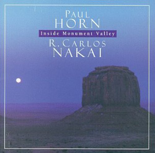 the album cover for Nakai/Horn - Inside Monument Valley