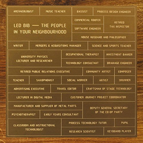 Led Bib - People in Your Neighbourhood [CD]