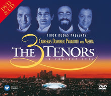 the album cover for 3 Tenors In Concert 1994 / Various Bonus Dvd - 3 Tenors in Concert 1994 / Various