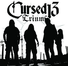 the album cover for Cursed 13 - Triumf
