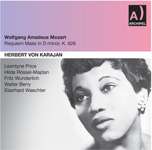 the album cover for Wiener Philharmoniker - Mozart: Requiem Mass in D Minor, K. 626