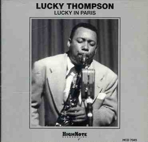 the album cover for Lucky Thompson - Lucky in Paris