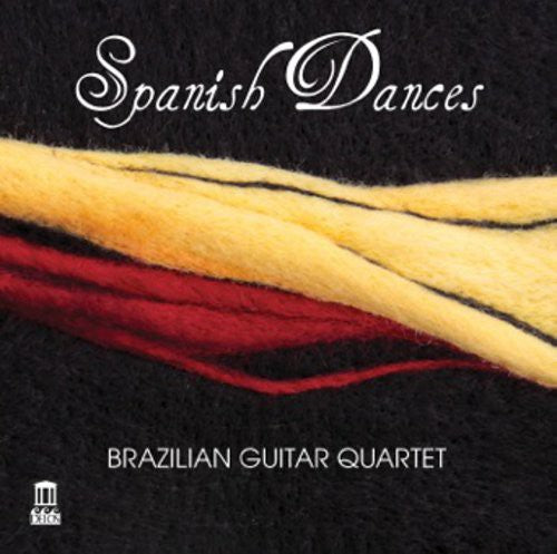 the album cover for Brazilian Guitar Quartet - Spanish Dances-Brazilian Guitar QRT