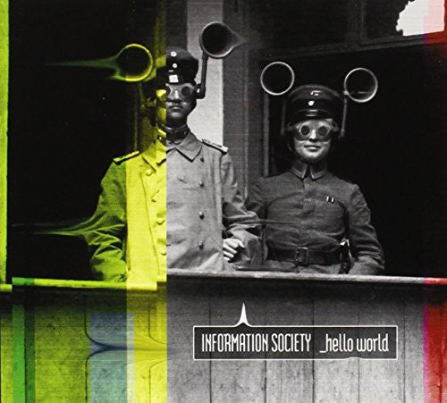 the album cover for Information Society - Hello World