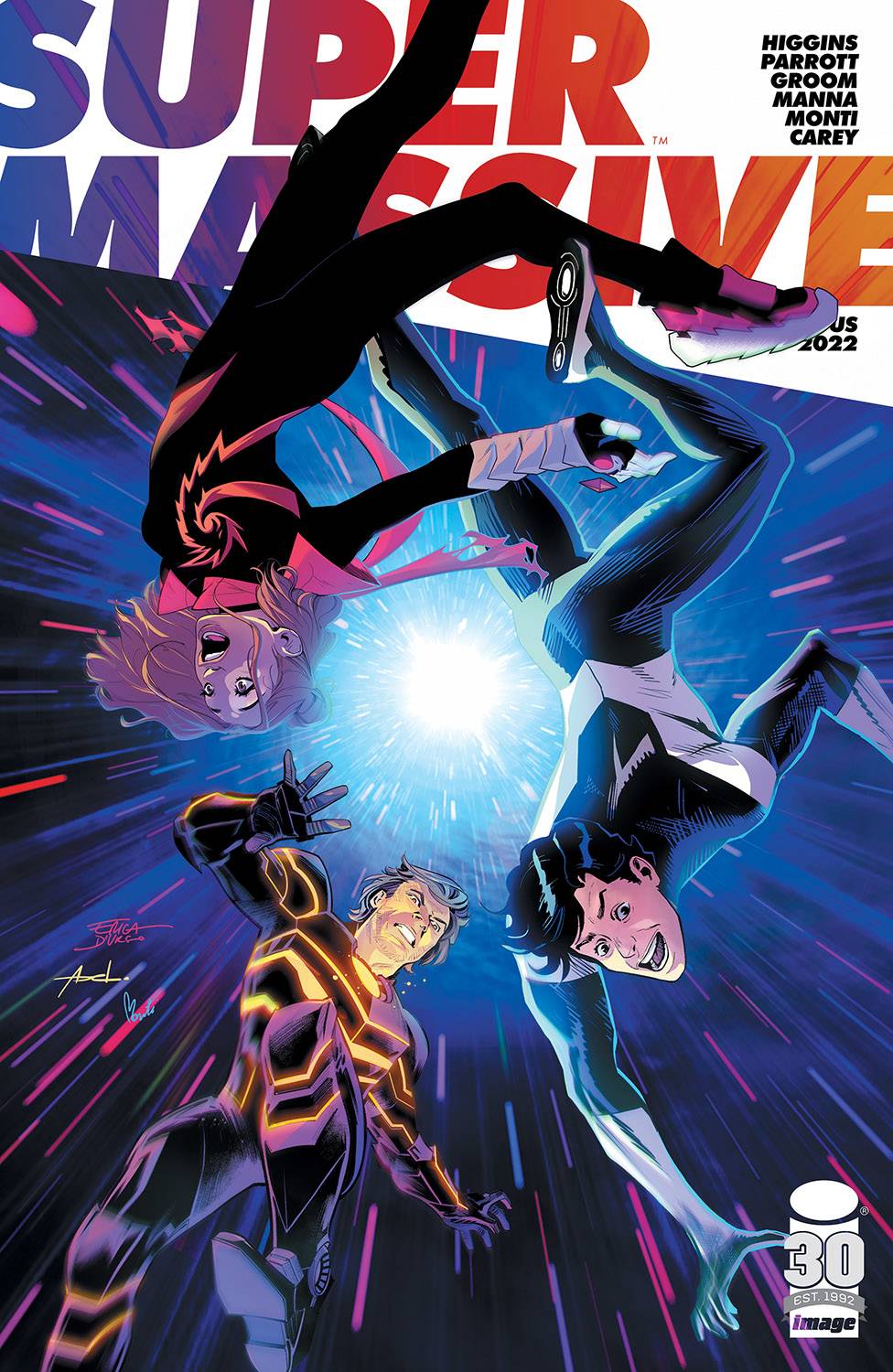 Supermassive (One-Shot) B Marcello Costa Variant Radiant Black (02/16/2022) Image