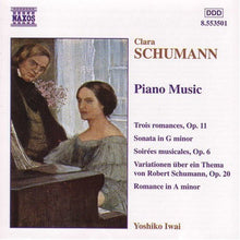 C. SCHUMANN - Piano Music [CD]