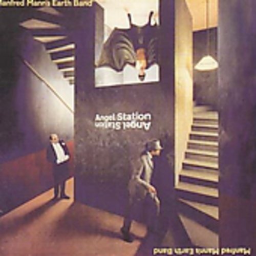 the album cover for Manfred Manns Earth Band - Angel Station