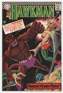 Hawkman 19 DC 1967 FN VF Murphy Anderson Gardner Fox Hawkgirl