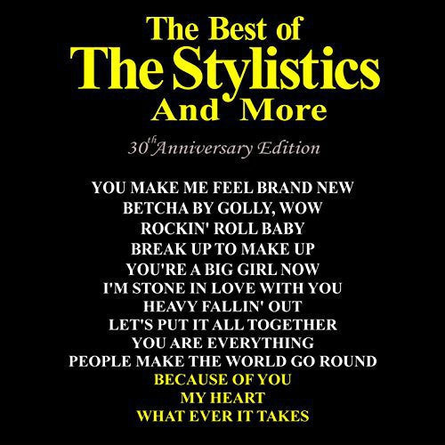 The Best Of The Stylistics and More - 30th Anniversary Edition [2 CD] Music CD