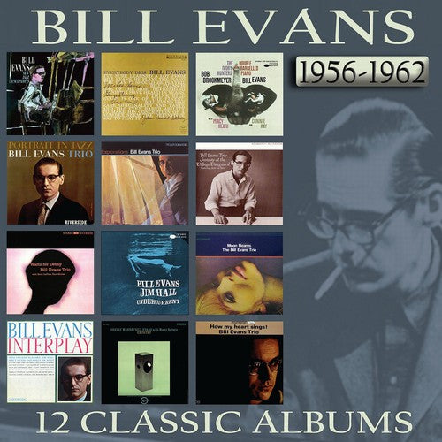 the album cover for Bill Evans - 12 Classic Albums: 1956-62
