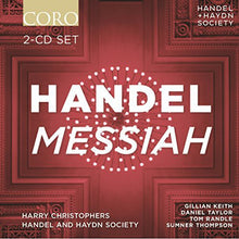 the album cover for Handel / Handel & Haydn Society / Christophers - Messiah