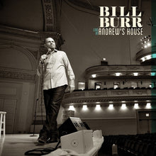 the album cover for Bill Burr - Live At Andrew's House [Vinyl]