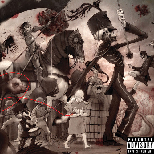 the album cover for My Chemical Romance - The Black Parade [Vinyl With D-Side Etching]