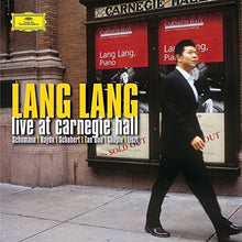 the album cover for Lang Lang - Live At Carnegie Hall [Limited Edition]