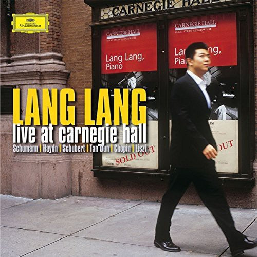 the album cover for Lang Lang - Live At Carnegie Hall [Limited Edition]