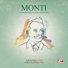 the album cover for Aladar Mozi - Czardas for Violin & Piano