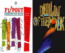 the album cover for Powers Of Blue / Brother T & Family - Flipout: Drillin of the Rock