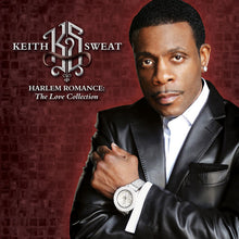 the album cover for Keith Sweat - Harlem Romance: The Love Collection