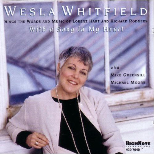 Weslia Whitfield - With a Song in My Heart Music CD