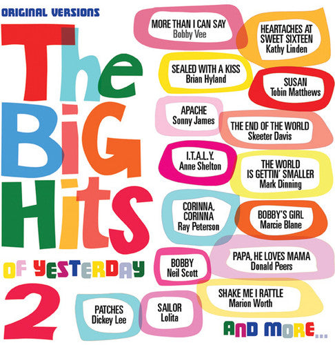 the album cover for Big Hits Of Yesterday 2 / Various Jewl - Big Hits of Yesterday 2
