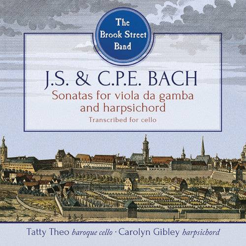 J Bach S / Bach,CPE / Brook Street Band - Sonatas for Viola Da Gamba & Harpsichord Music CD