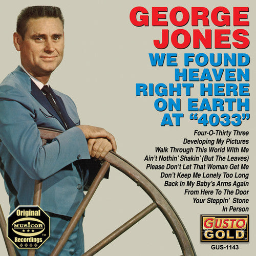 George Jones - We Found Heaven Right Here on Earth at 4033 Music CD