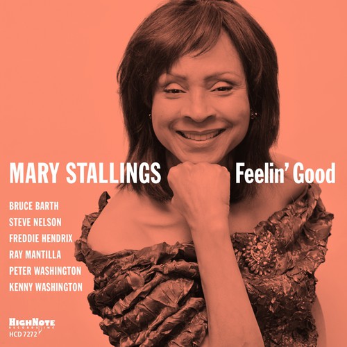 the album cover for Mary Stallings - Fellin Good