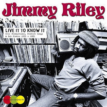 Jimmy Riley - Live It to Know It Music CD