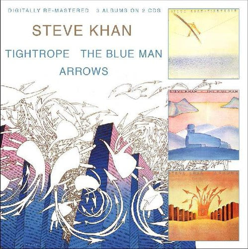 the album cover for Steve Khan - Tightrope/Blue Man/Arrows