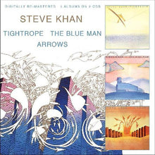 the album cover for Steve Khan - Tightrope/Blue Man/Arrows