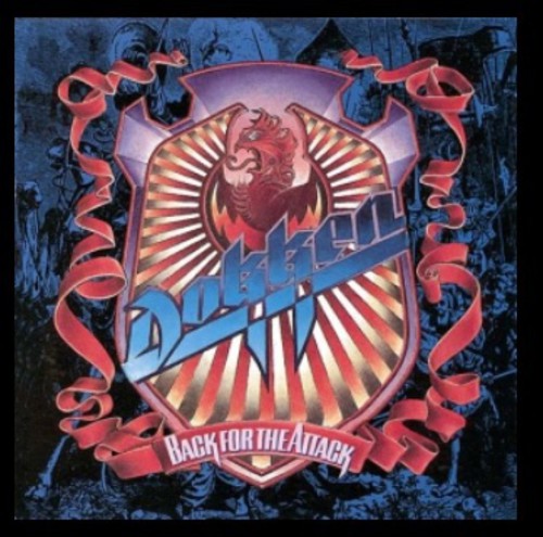 the album cover for Dokken - Back for the Attack