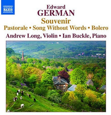 the album cover for German / Andrew Long / Buckle,Ian - Works for Violin & Piano