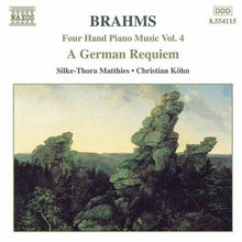 Christian Kohn - Four Hand Piano Music 4 / German Requiem Op 45 Music CD