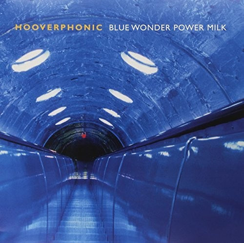 the album cover for Hooverphonic - Blue Wonder Power Milk