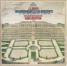 the album cover for Richter, Karl - Bach: Brandenburg Concertos No.1-No.3