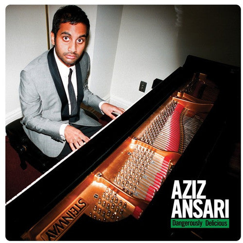 the album cover for Aziz Ansari - Dangerously Delicious